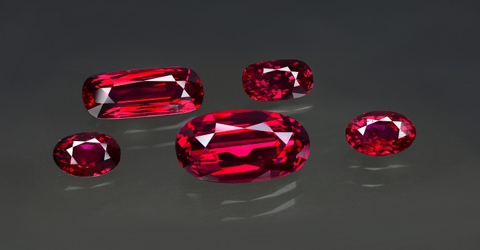 Classy and rarest pigeon blood rubies 