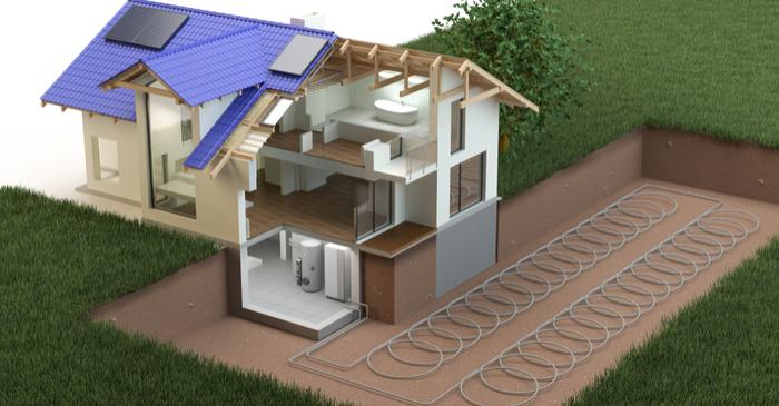 Ground Source Heat Pump (GSHP))for Heating and Cooling