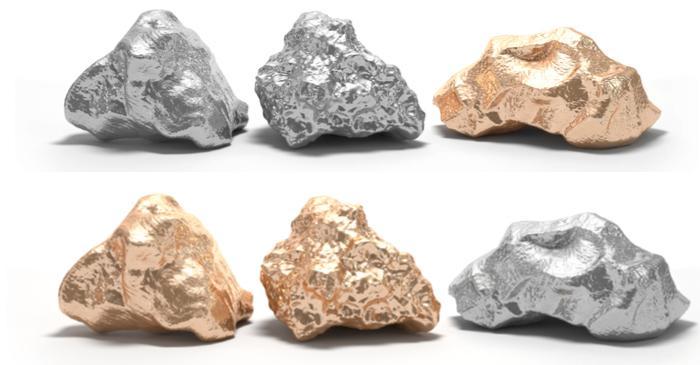 What is White Gold made of