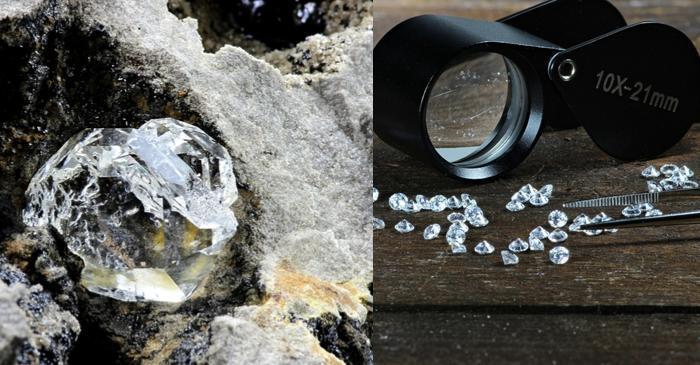 Diamond buyers want to know all about the source and material used