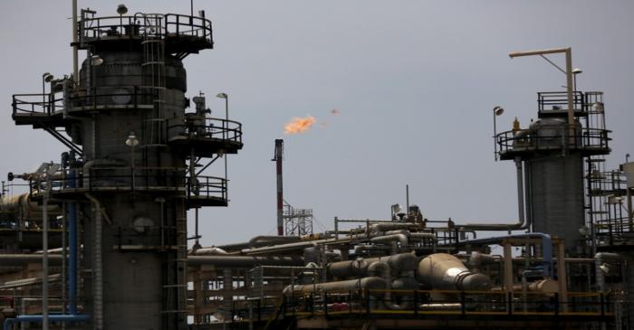 A view of state-owned oil giant Pertamina's refinery unit IV in Cilacap, Central Java