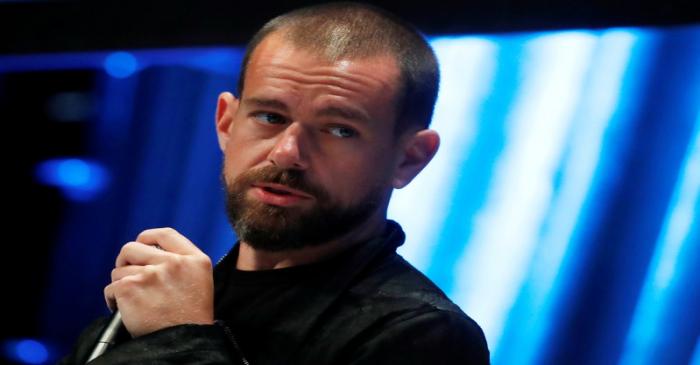 FILE PHOTO: Jack Dorsey, CEO and co-founder of Twitter and founder and CEO of Square, speaks at