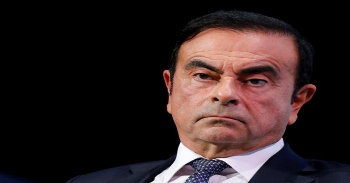 FILE PHOTO:  Carlos Ghosn, chairman and CEO of the Renault-Nissan-Mitsubishi Alliance, attends