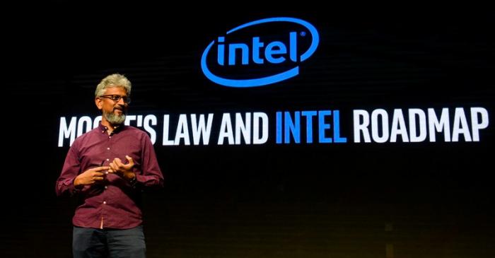 FILE PHOTO - Raja Koduri, senior vice president of the Core and Visual Computing Group at Intel