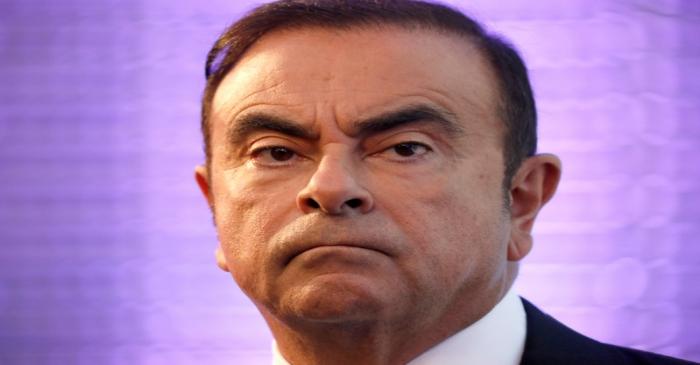FILE PHOTO - Carlos Ghosn, Chairman and CEO of the Renault-Nissan Alliance, attends a news