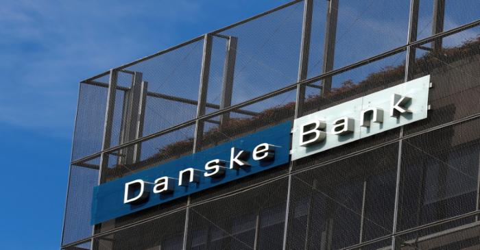 FILE PHOTO: Danske Bank sign is seen at the bank's Estonian branch in Tallinn
