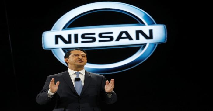 FILE PHOTO: Jose Munoz, Chairman of Nissan North America, speaks during the North American