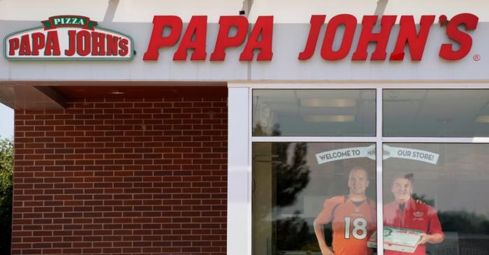 The Papa John's store in Westminster