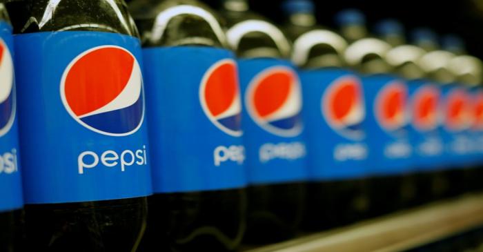 FILE PHOTO - Bottles of Pepsi are pictured at a grocery store in Pasadena