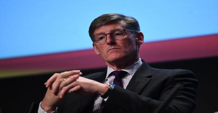 Chief Executive Officer of Citigroup Michael Corbat speaks at a European Financial Forum event