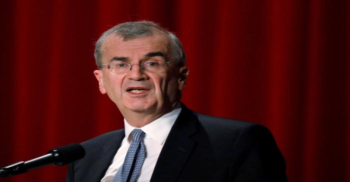 FILE PHOTO: ECB policymaker Villeroy de Galhau, who is also governor of the French central