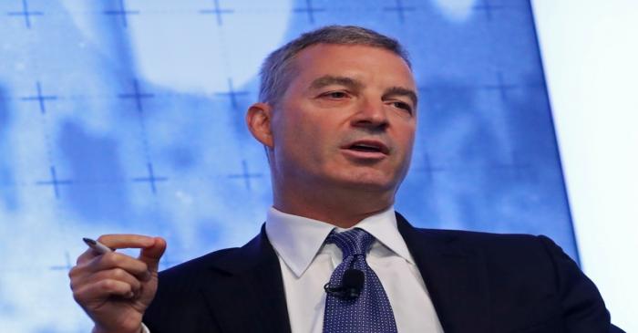 FILE PHOTO: Hedge fund manager Daniel Loeb speaks during a Reuters Newsmaker event in New York