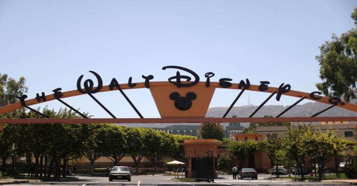 FILE PHOTO: The entrance to Walt Disney studios is seen in Burbank