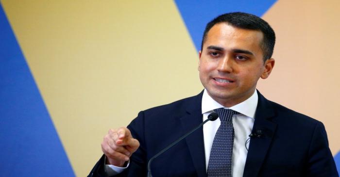 5 Star leader and Deputy PM Di Maio presents EU election program