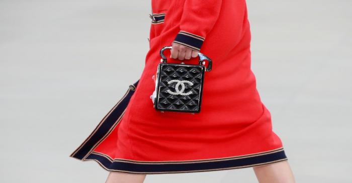 FILE PHOTO: A model presents a creation during the Cruise 2020 collection show for French