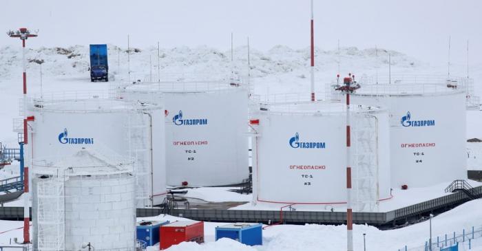A view shows an airport near Gazprom's Bovanenkovo gas field