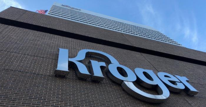 FILE PHOTO: The Kroger supermarket chain's headquarters is shown in Cincinnati