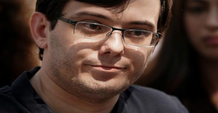 Former drug company executive Martin Shkreli exits U.S. District Court after being convicted of