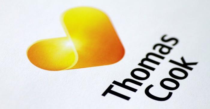 Illustration photo of a Thomas Cook logo