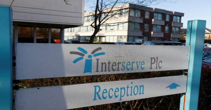 Interserve offices are seen in Twyford