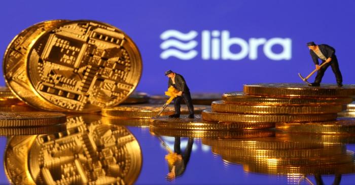 Libra logo in illustration picture