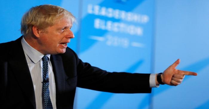 Britain's Conservative Party hustings event in Wyboston