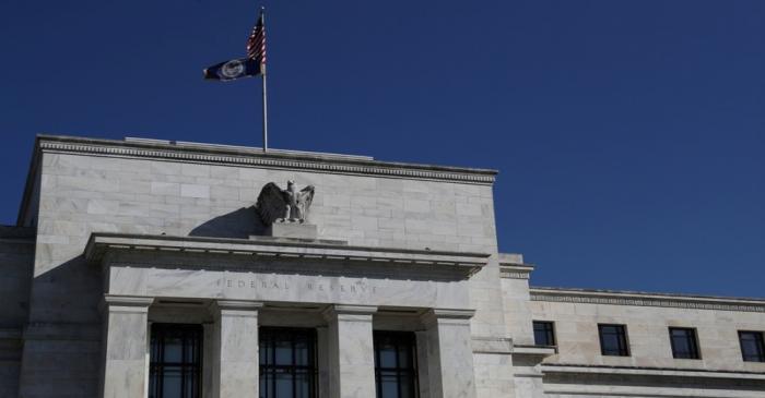 FILE PHOTO: Federal Reserve Board building on Constitution Avenue is pictured in Washington