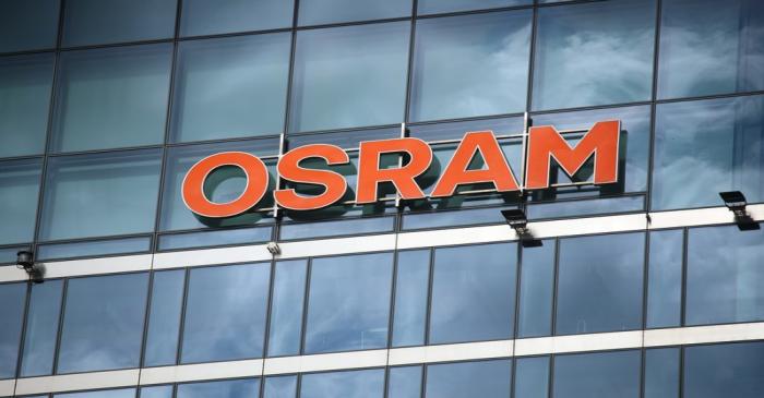 The headquarters of lamp manufacturer Osram is pictured in Munich