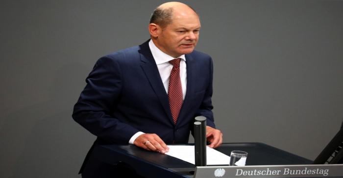 Lower house of parliament Bundestag 2019 budget debate in Berlin