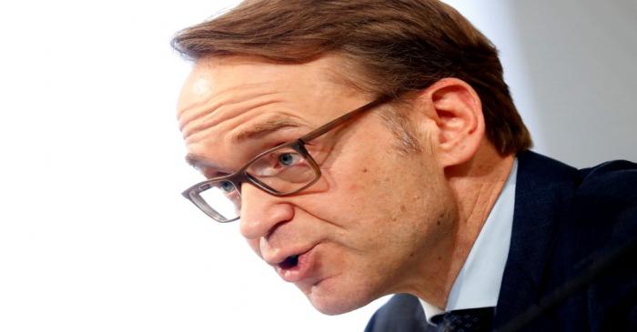 German Bundesbank President Jens Weidmann presents the annual 2018 report in Frankfurt