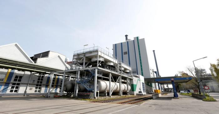 General view of Wacker Chemie AG in Bavarian town of Burghausen