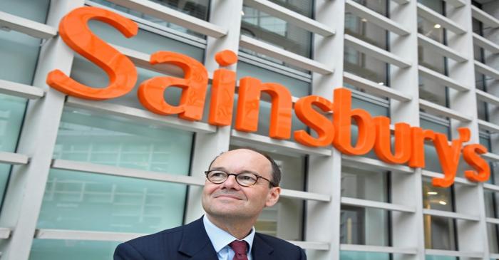 Coupe, CEO of Sainsbury's, poses for a portrait at the company headquarters in London