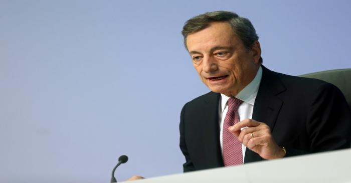European Central Bank holds a news conference in Frankfurt