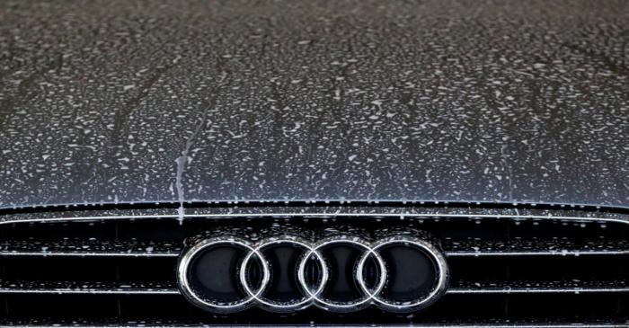 FILE PHOTO: Front of an A6 TDI diesel model of German car manufacturer Audi is pictured  at a