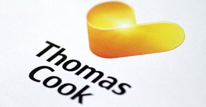 FILE PHOTO: Illustration photo of a Thomas Cook logo