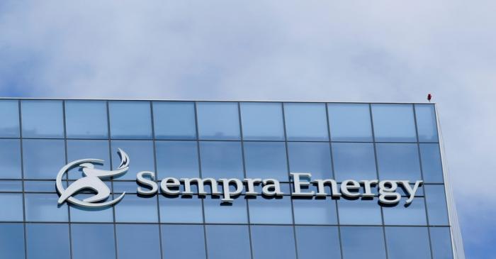 Sempra Energy headquarters is pictured in downtown San Diego