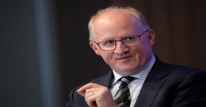 European Central Bank Chief Economist Philip Lane speaks during a Reuters Newsmaker event in