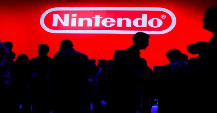 FILE PHOTO: A display for the gaming company Nintendo is shown during opening day of E3 in Los