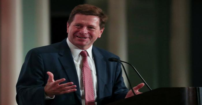 FILE PHOTO: FILE PHOTO: Jay Clayton, Chairman of the U.S. Securities and Exchange Commission,