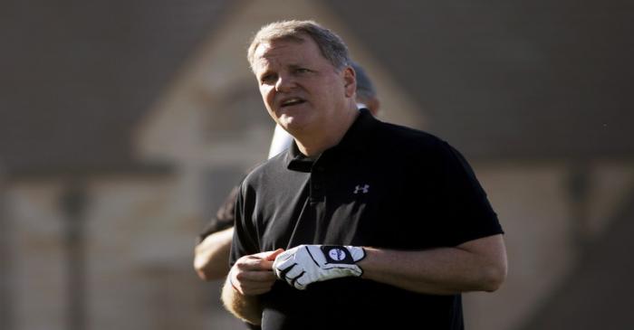 Doug Parker waits to tee off during the first round of the Pebble Beach Pro-Am golf tournament