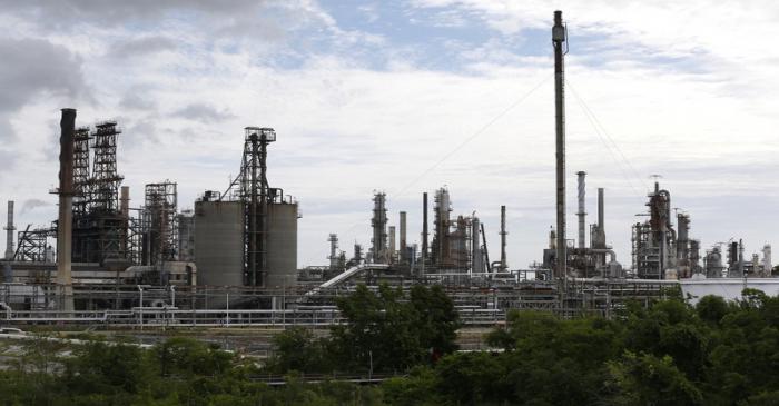 The Phillips 66 Lake Charles Refinery is pictured in West Lake