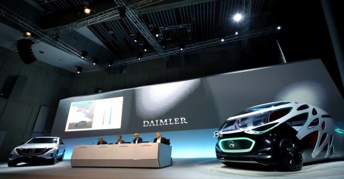 Daimler AG's annual news conference in Stuttgart