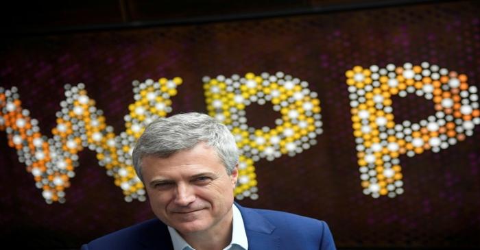 FILE PHOTO: Mark Read, CEO of WPP Group, poses for a portrait at its office in London