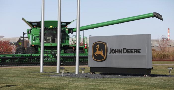 John Deere's Harvester Works facility is seen in East Moline