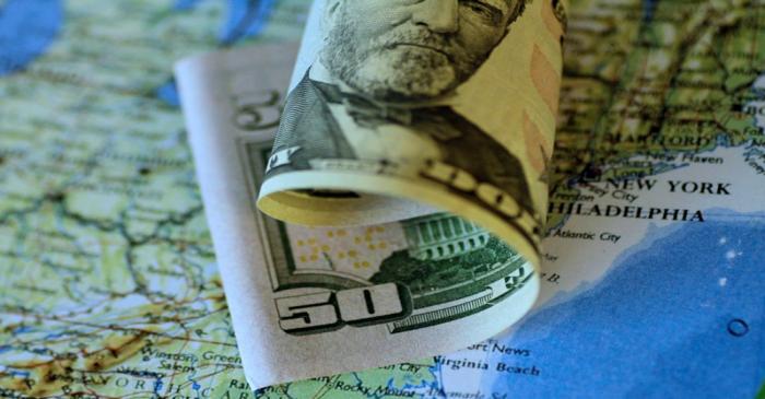Illustration photo of a U.S. Dollar note