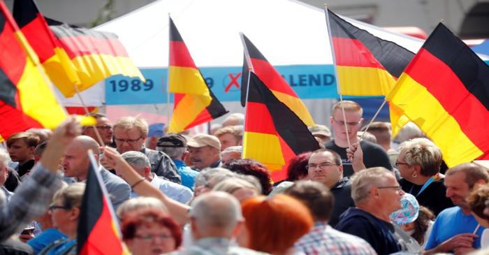 FILE PHOTO: AfD election campaign in Cottbus