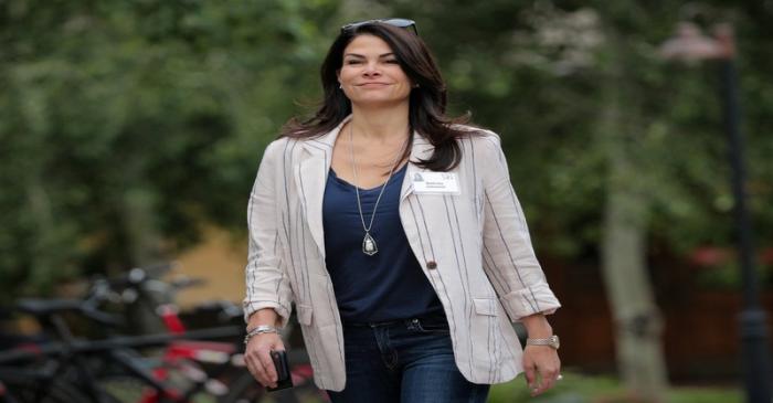 Belinda Johnson, COO of Airbnb, attends the annual Allen and Co. Sun Valley media conference in