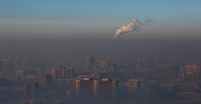 FILE PHOTO: The Wider Image: Mongolia's toxic smog