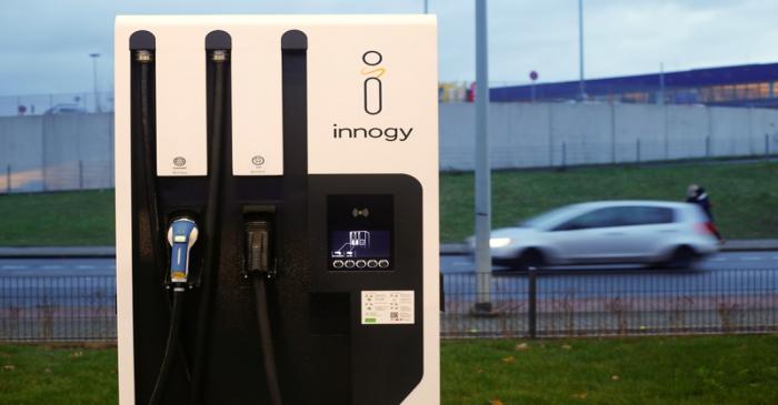 Germany opens first solar-powered fast car charging park with battery backup in Duisburg
