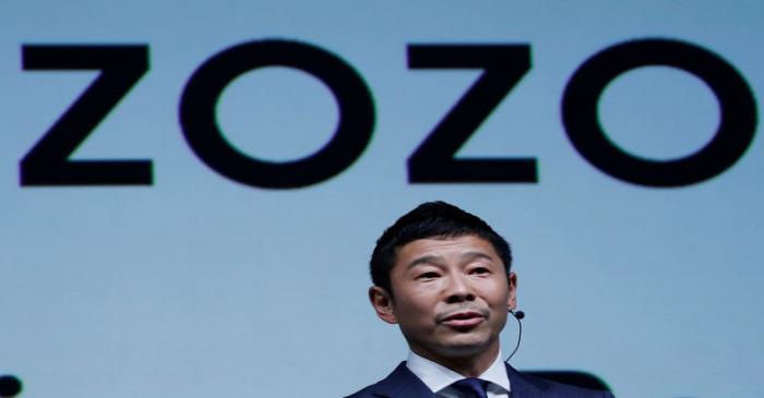 FILE PHOTO : Maezawa, the chief executive of Zozo, which operates Japan's popular fashion